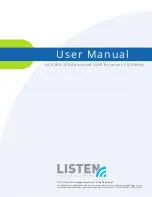 Предварительный просмотр 1 страницы Listen Technologies LR-5200-150 User Manual