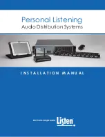 Preview for 1 page of Listen 10ea-PL-RCA Installation Manual