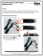 Listen ListenPoint LPT-C6 Application Note preview