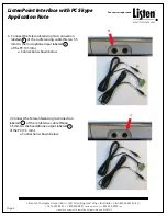 Preview for 2 page of Listen ListenPoint LPT-C6 Application Note