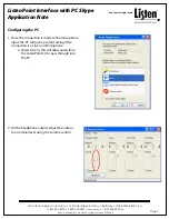 Preview for 3 page of Listen ListenPoint LPT-C6 Application Note