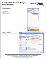 Preview for 4 page of Listen ListenPoint LPT-C6 Application Note