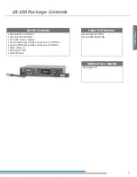 Preview for 7 page of Listen LR-100 Series User Manual