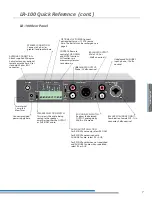 Preview for 11 page of Listen LR-100 Series User Manual