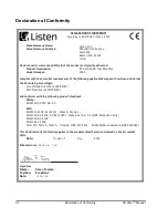 Preview for 30 page of Listen SC Amp User Manual