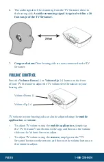 Preview for 6 page of ListenClear TV STREAMER User Manual