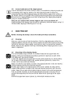 Preview for 9 page of Lister A 1600-3 Operating Instruction