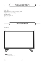 Предварительный просмотр 62 страницы Listo 24HD-CAC842 User Manual