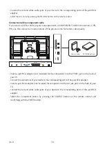 Предварительный просмотр 70 страницы Listo 24HD-CAC842 User Manual