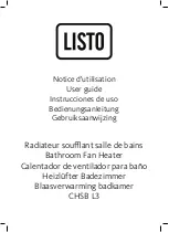 Listo 8000916 User Manual preview