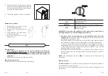 Предварительный просмотр 22 страницы Listo CAL170-60B1 Instruction Manual