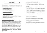 Предварительный просмотр 48 страницы Listo CAL170-60B1 Instruction Manual