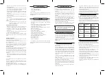 Preview for 4 page of Listo CBT01 User Manual