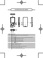 Предварительный просмотр 6 страницы Listo MP4-038 II User Manual