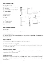 Предварительный просмотр 5 страницы Litchi HB9301 Instructions Manual