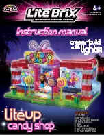 Предварительный просмотр 1 страницы Lite Brix Candy Shop Instruction Manual