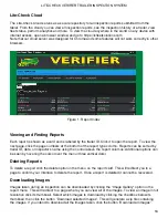 Предварительный просмотр 16 страницы Lite-Check VERIFIER 1010 User Manual