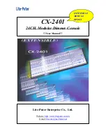 Preview for 1 page of Lite-Puter CX-2401 User Manual