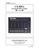 Предварительный просмотр 1 страницы Lite-Puter CX-803A User Manual