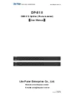 Lite-Puter DP-81 II DMX-512 User Manual предпросмотр