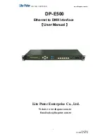 Lite-Puter DP-E500 User Manual предпросмотр