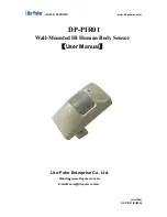 Lite-Puter DP-PIR01 User Manual предпросмотр