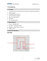 Предварительный просмотр 3 страницы Lite-Puter ECP-110T User Manual