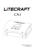 Litecraft CX.1 User Manual предпросмотр