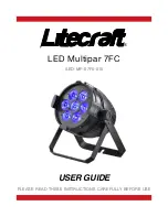 Предварительный просмотр 1 страницы Litecraft ILED-MP-07F5-010 User Manual