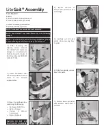 Preview for 4 page of LiteGait 300 Deluxe Assembly Instructions Manual