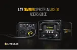 Предварительный просмотр 1 страницы LiteGear LiteDimmer Spectrum AC600 User Manual