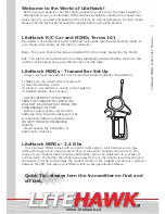 Предварительный просмотр 5 страницы LiteHawk 285-41001 Instruction Manual