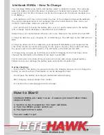 Preview for 9 page of LiteHawk 285-41001 Instruction Manual