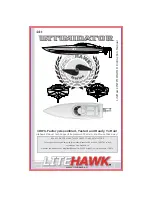 Предварительный просмотр 1 страницы LiteHawk INTIMIDATOR Instruction Manual