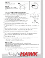 Preview for 6 page of LiteHawk QUATTRO CLICK Instruction Manual