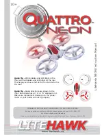 LiteHawk Quattro NEON Instruction Manual preview