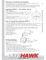 Preview for 3 page of LiteHawk ZOOM 2 Instruction Manual