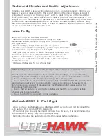 Preview for 7 page of LiteHawk ZOOM 2 Instruction Manual