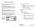 Предварительный просмотр 2 страницы Litelink MIDI-2101 Series Operating Instructions