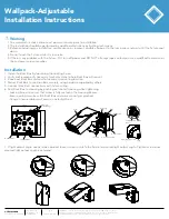 Litelume Wallpack-Adjustable Installation Instructions предпросмотр