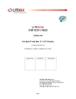 Предварительный просмотр 1 страницы LITEMAX SSF 0822 User Manual