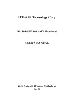 LiteOn NA130 845PE Series User Manual предпросмотр