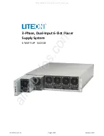 LiteOn PF-2123-1LD Series Startup Manual preview