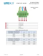 Preview for 6 page of LiteOn PF-2123-2 Startup Manual