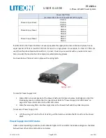 Предварительный просмотр 8 страницы LiteOn PF-2223-1 User Manual