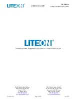 Предварительный просмотр 12 страницы LiteOn PF-2223-1 User Manual