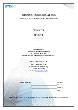 Preview for 2 page of LiteOn WN4627R User Manual