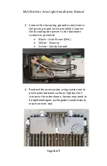 Предварительный просмотр 6 страницы LITESHEET BriteCor AC BAA Installation Manual