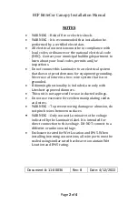 Preview for 2 page of LITESHEET BriteCor AC BCF Installation Manual