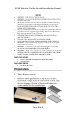 Preview for 2 page of LITESHEET BriteCor AC BDEK Installation Manual